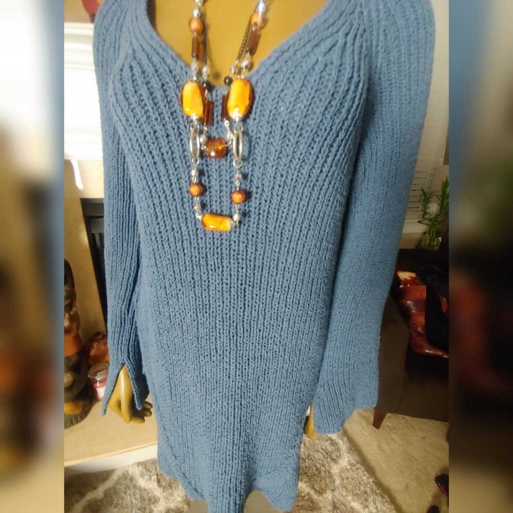 Free People Chunky Sweater Tunic